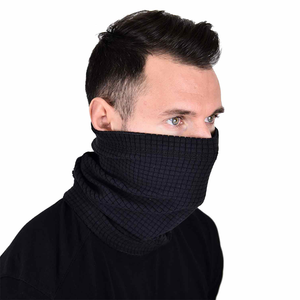 Флисовый шарф-труба Cerber Черный