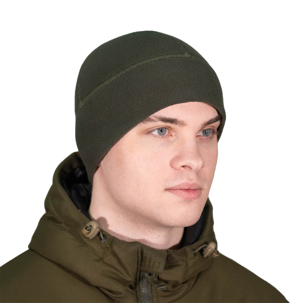 Флисовая шапка Warder Олива