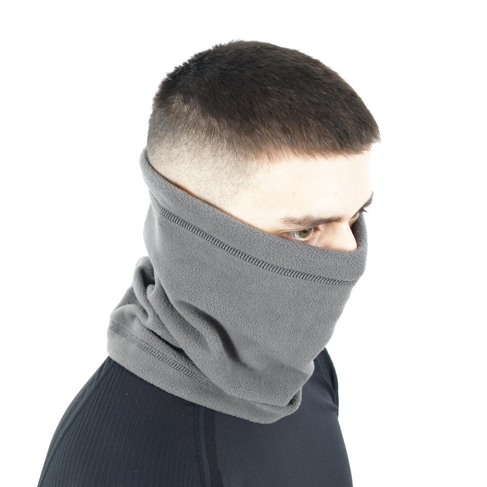 Флисовый шарф-труба Warder Серый