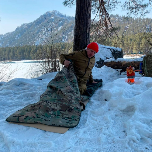 Пончо-спальник Мультикам