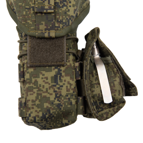 Подсумок 2АК закрытый "Лес" с перегородкой ЕМР1