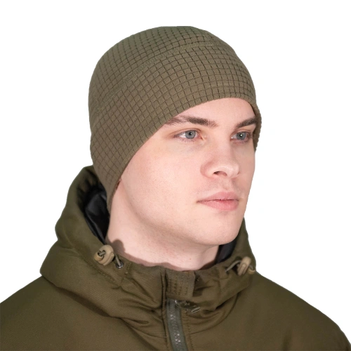 Флисовая шапка Cerber Олива