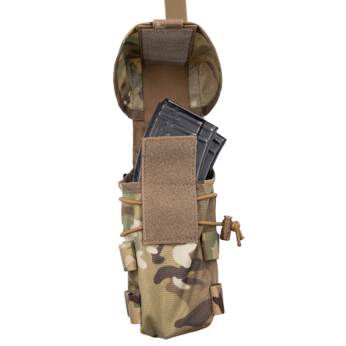 Подсумок 2АК закрытый "Лес" с перегородкой Мультикам