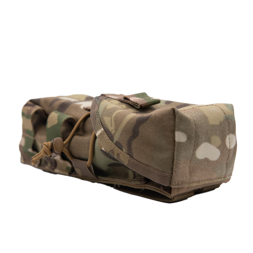 Подсумок 2АК закрытый "Лес" с перегородкой Мультикам