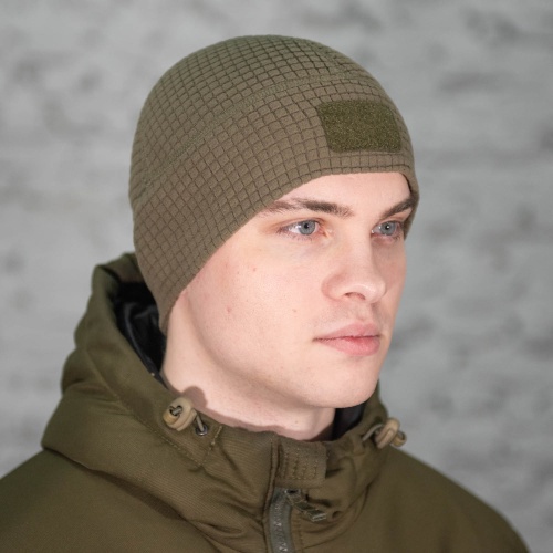 Флисовая шапка Cerber Tac Олива