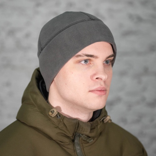 Флисовая шапка Warder Серый
